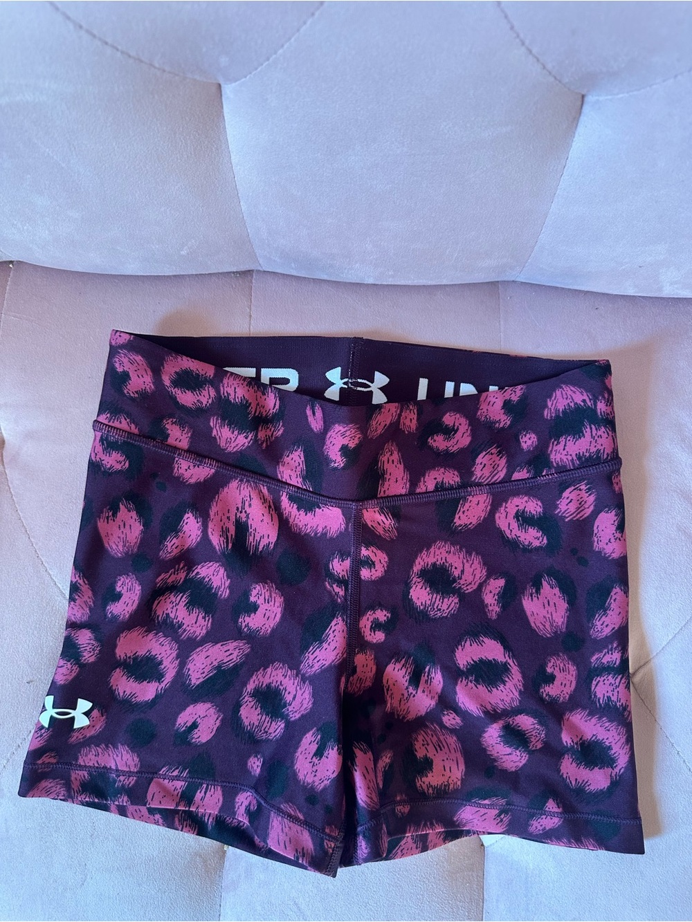 Cheetah under armour athletic shorts